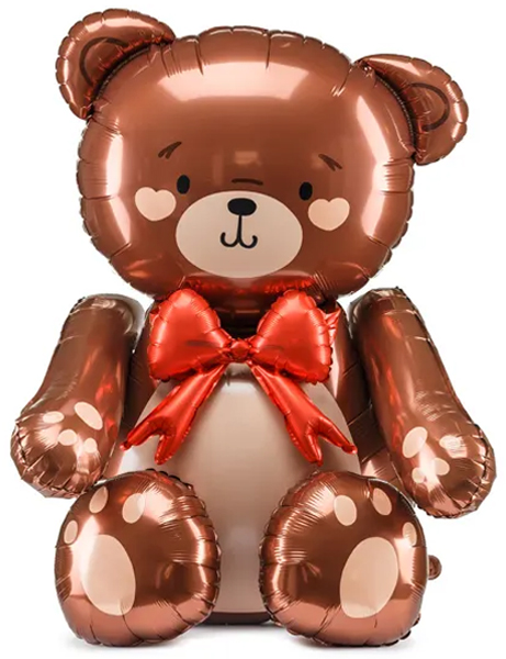 Meškiukas folinis Valentino dienai