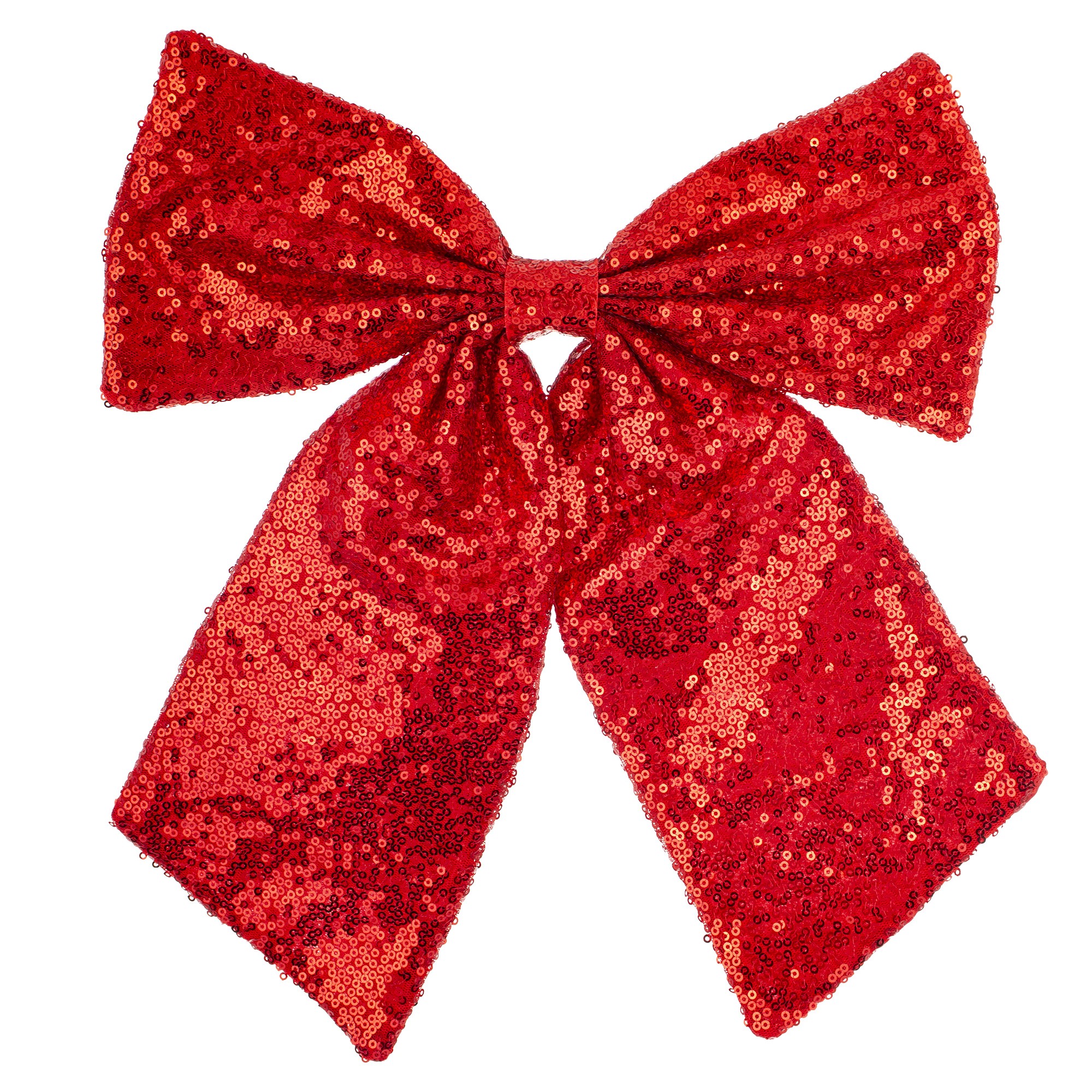 Blizgus raudonas  kaspinas, 36 cm